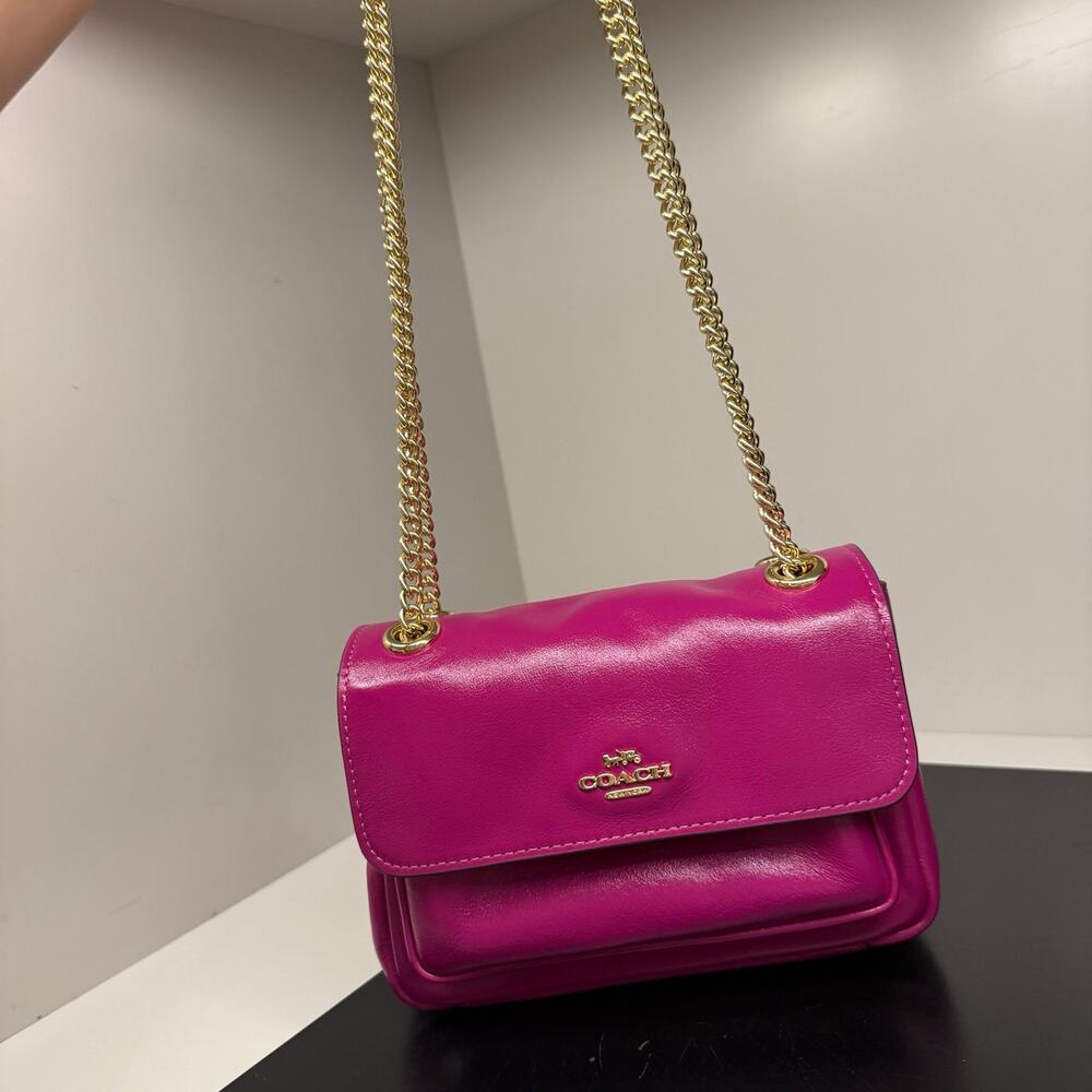 New‼️Coach Elodie Crossbody Bag 18 CGV72 Magenta